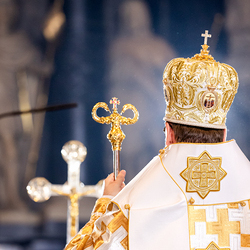 byzantinisches Pontifikalamt Stephansdom / Erzdiözese Wien/ Schönlaub byzantinisches Pontifikalamt Stephansdom