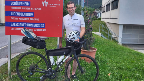Neuer Salesianer-Provinzial radelt 550 Kilometer zu Amtseinführung